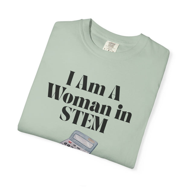 'I Am A Woman STEM' Mathematics Unisex T-Shirt