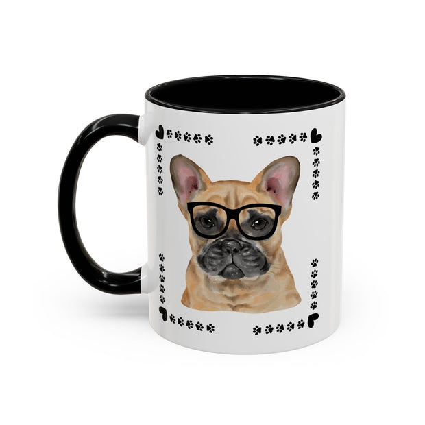 Geeky Good Pug Accent Coffee Mug