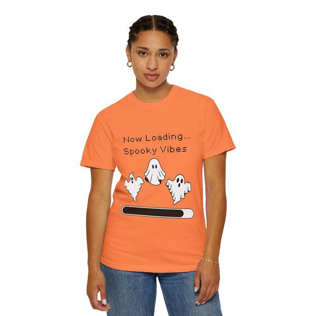 'Now Loading...Spooky Vibes' Unisex T-Shirt