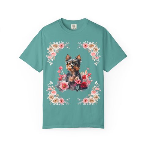 Geeky Goddess Yorkie Unisex T-Shirt