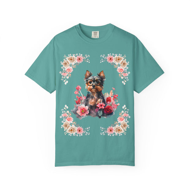 Geeky Goddess Yorkie Unisex T-Shirt