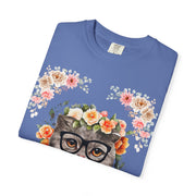Geeky Goddess Gray Cat Unisex T-Shirt