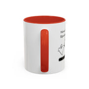 'Now Loading...Spooky Vibes' Accent Coffee Mug