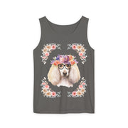Geeky Goddess French Poodle Unisex Tank Top