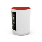 Spooky Season Golden Retriever Accent Coffee Mug