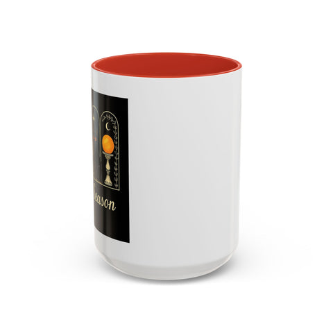 Spooky Season Golden Retriever Accent Coffee Mug