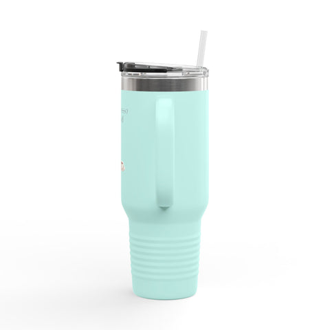 'Espawresso Yourself' Corgi Insulated Travel Mug, 40oz