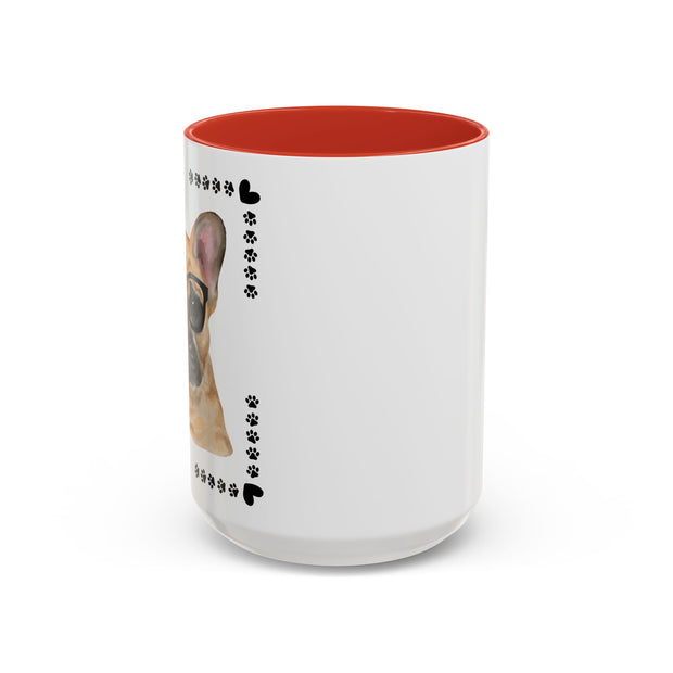 Geeky Good Pug Accent Coffee Mug