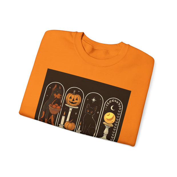 Spooky Season Doberman Crewneck Sweatshirt