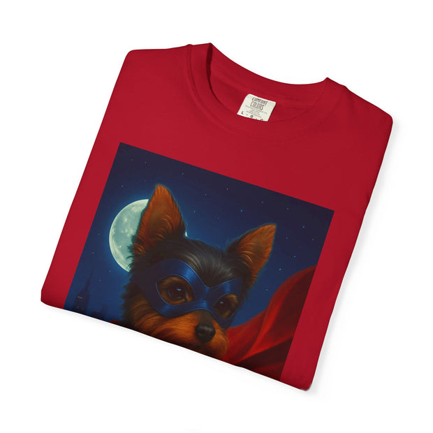 Superhero Yorkie T-shirt
