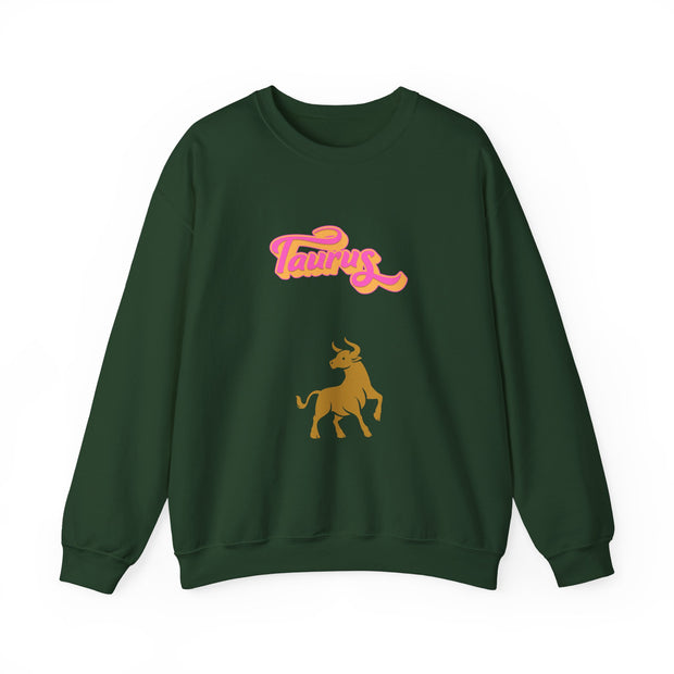 'Taurus' Zodiac Unisex Crewneck Sweatshirt