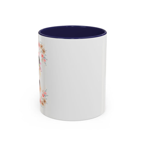 Geeky Goddess Panda Accent Coffee Mug