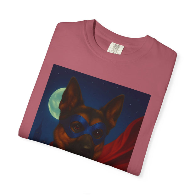 Superhero German Shepard Unisex T-shirt