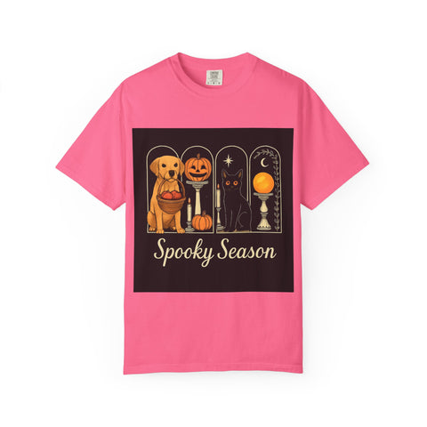 Spooky Season Golden Retriever Unisex T-Shirt