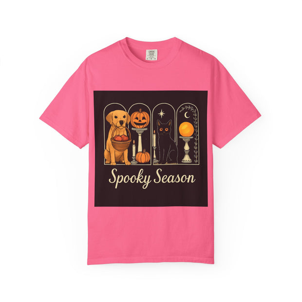 Spooky Season Golden Retriever Unisex T-Shirt