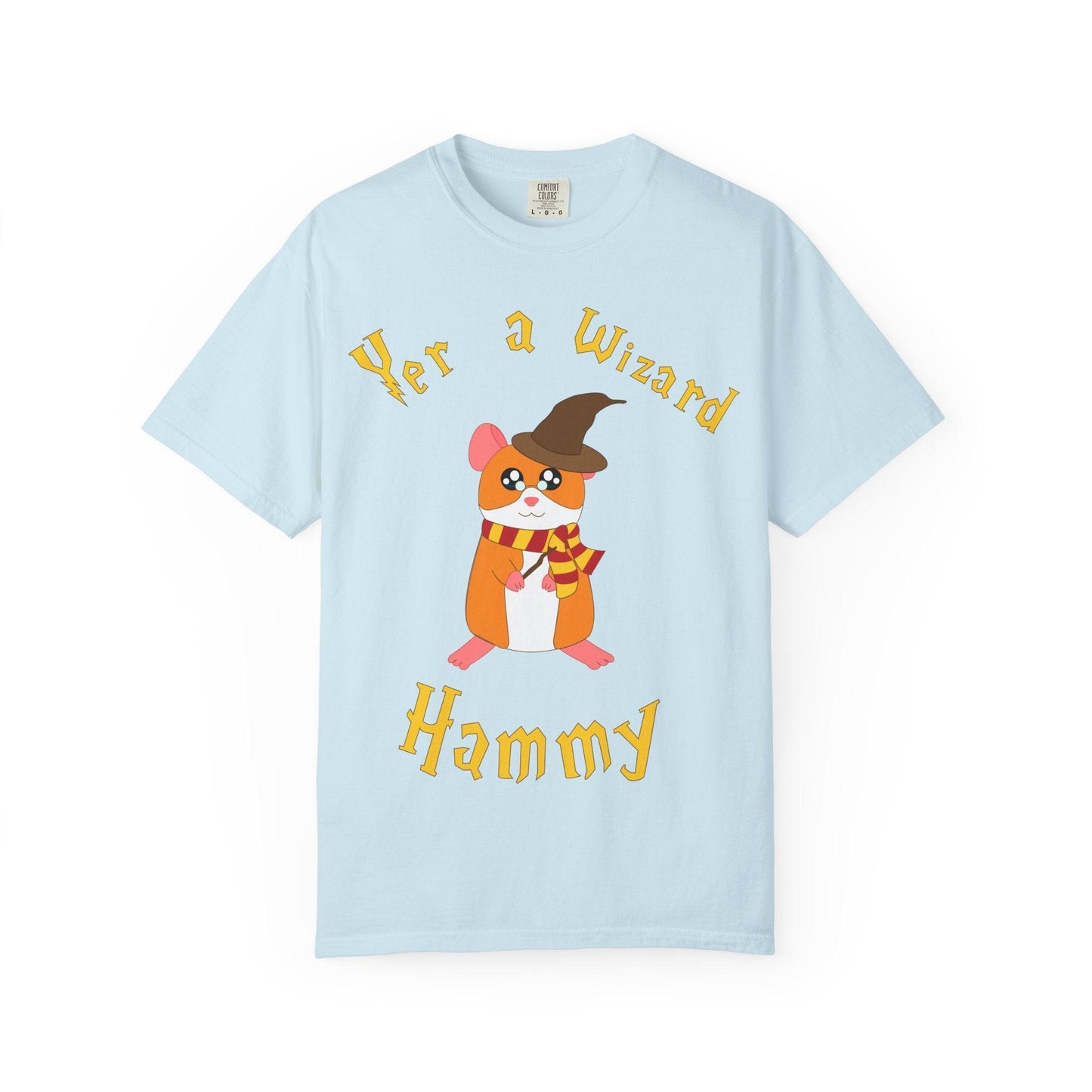 Hammy Wizard Hamster T-Shirt | Cute Spellcaster Illustration