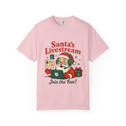 'Santa Livestream: Join the Fun! ' T-Shirt