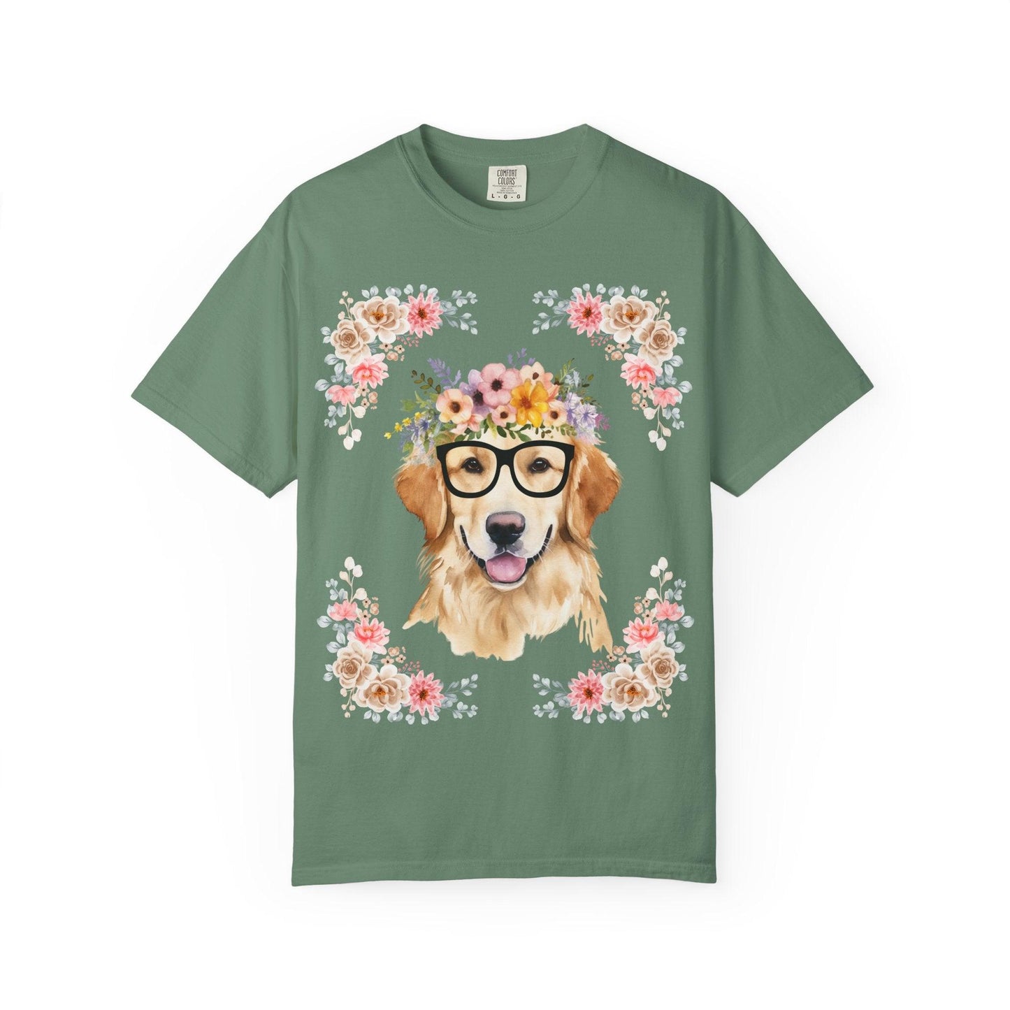 Geeky Goddess Golden Retriever Unisex T-Shirt