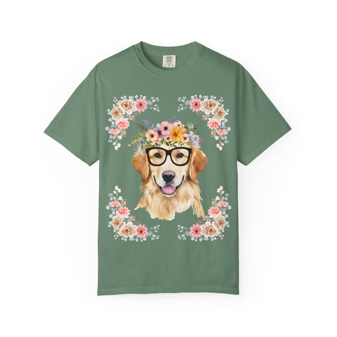 Geeky Goddess Golden Retriever Unisex T-Shirt