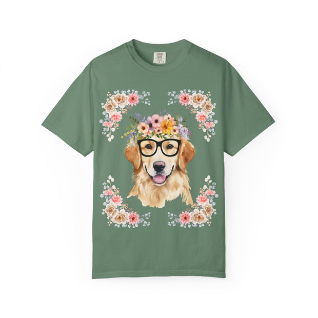 Geeky Goddess Golden Retriever Unisex T-Shirt
