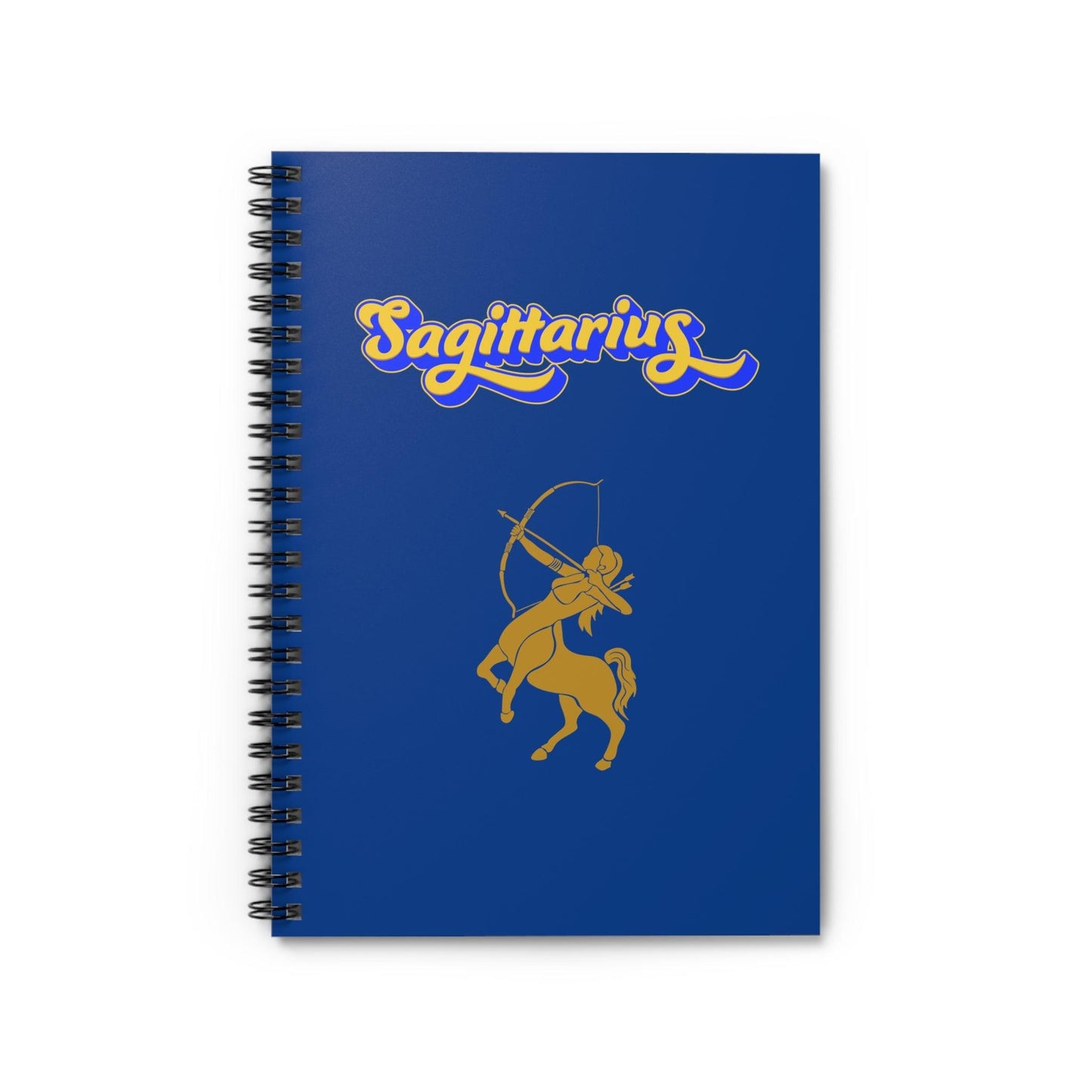 'Sagittarius' Zodiac Spiral Notebook
