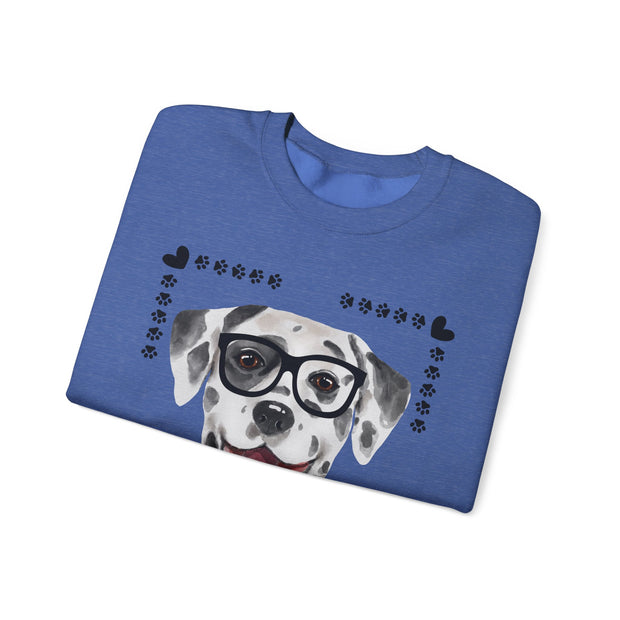 Geeky Good Dalmatian Unisex Crewneck Sweatshirt