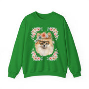 Geeky Goddess Pomeranian Unisex Crewneck Sweatshirt