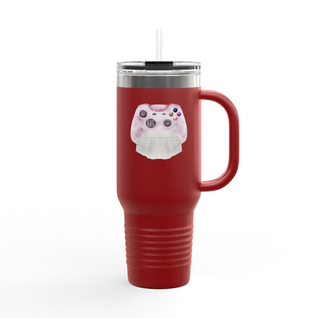 Gamer Bride Insulated Travel Mug, 40oz
