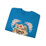 Geeky Goddess Pomeranian Unisex Crewneck Sweatshirt