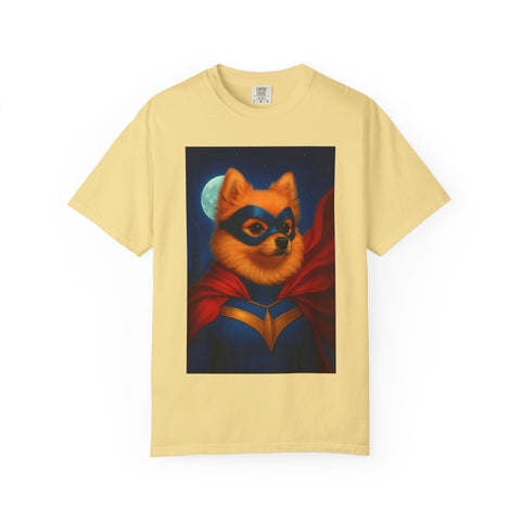 Superhero Pomeranian Unisex T-shirt