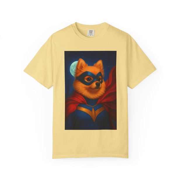Superhero Pomeranian Unisex T-shirt
