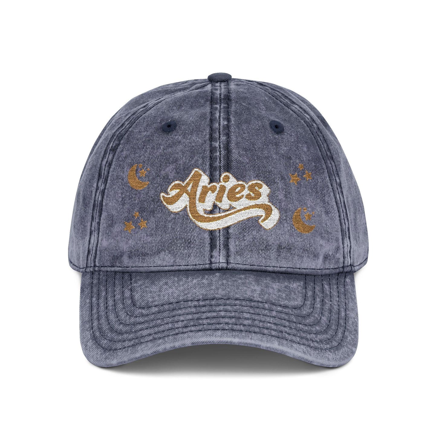 'Aries' Vintage Embroidered Cap