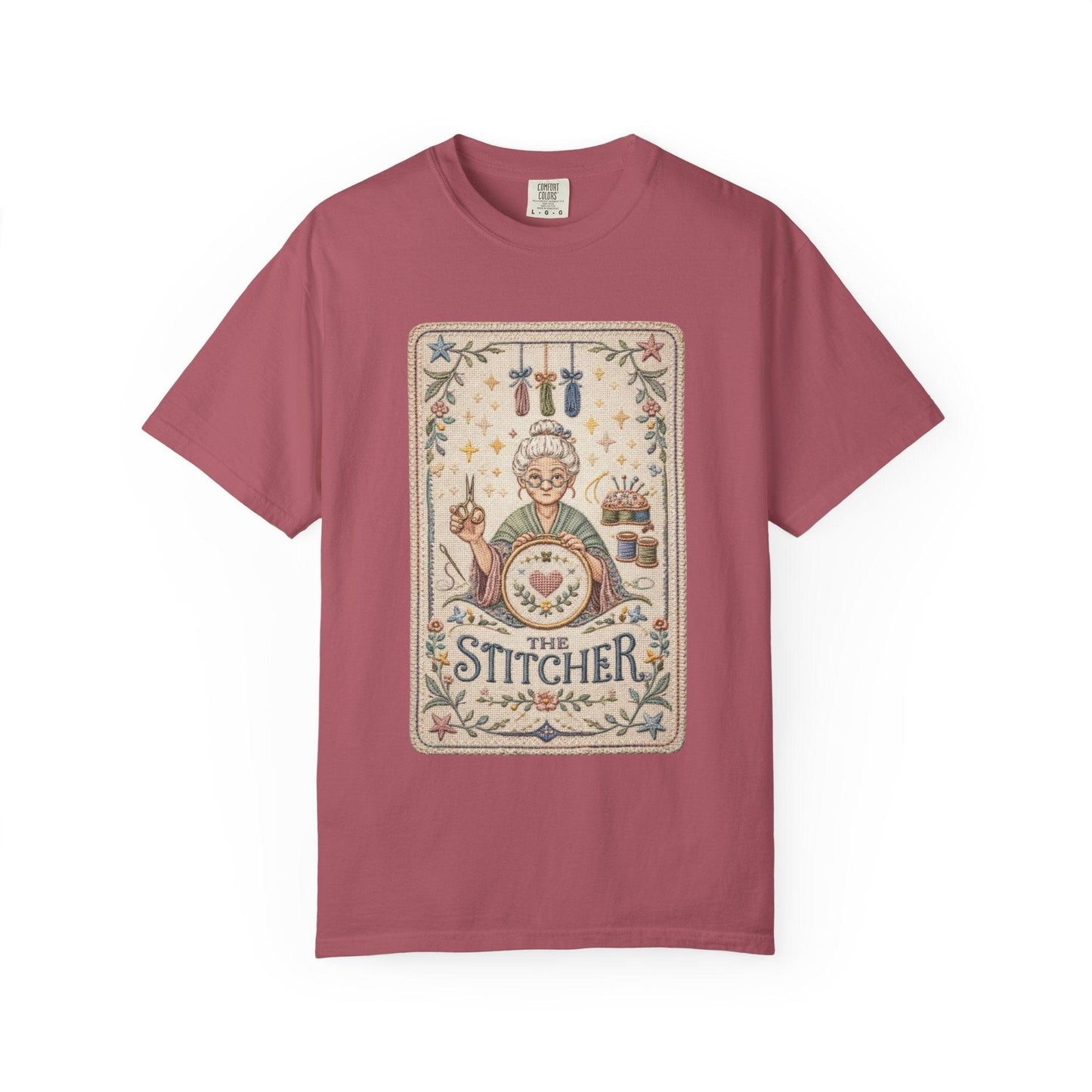 Grandma Hobbies Shirt, Vintage Cross Stitch Tee, Sewing Gift for Her, Embroidery Lover Shirt, Cottagecore Aesthetic