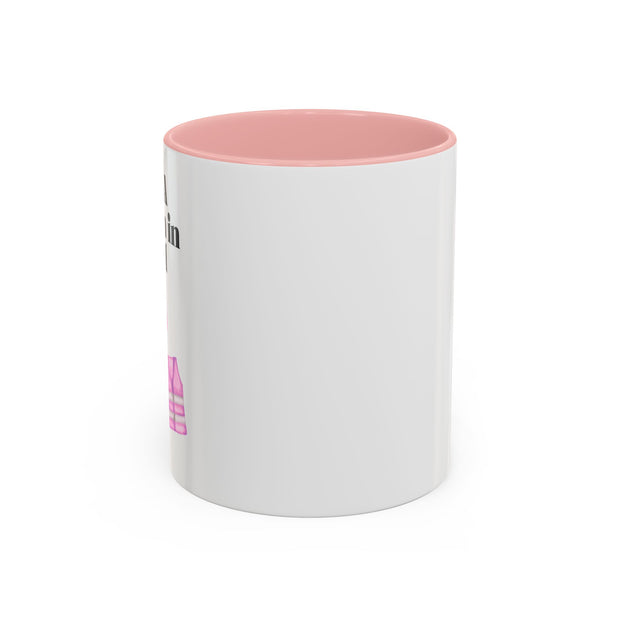 'I Am A Woman In STEM' Engineer Accent Coffee Mug