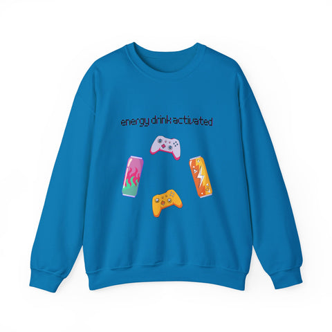 'Energy Drink Activated' Unisex Crewneck Sweatshirt