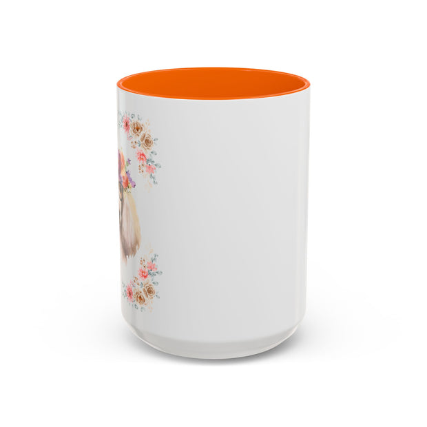 Geeky Goddess French Poodle Accent Coffee Mug