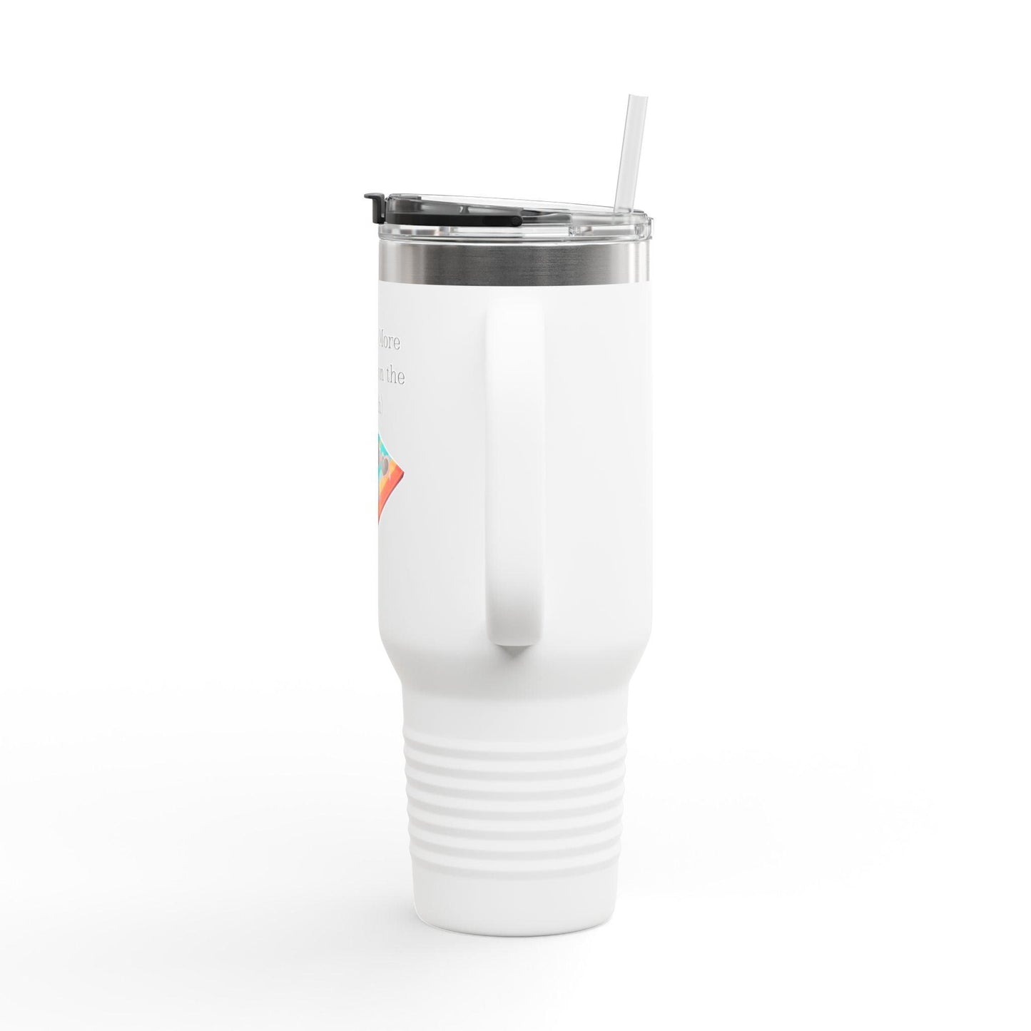 'Just One More Chapter (On The Beach)' Insulated Travel Mug, 40oz