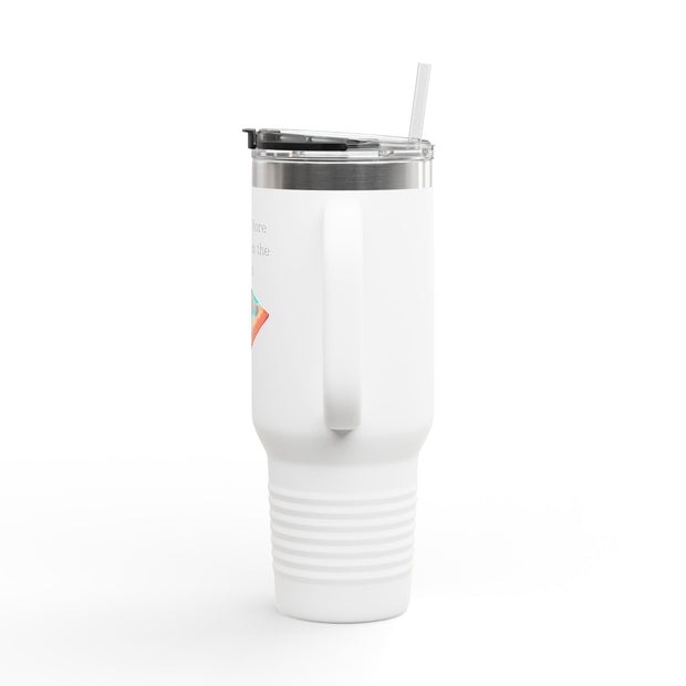 'Just One More Chapter (On The Beach)' Insulated Travel Mug, 40oz