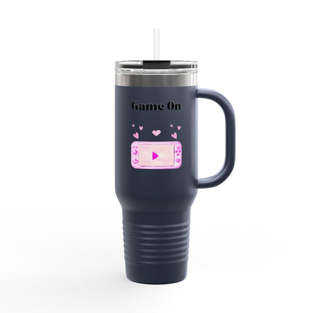 'Game On' Insulated Travel Mug, 40oz