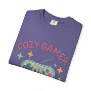 Cozy Gamer T-Shirt, Unisex Retro Gaming Tee, Video Game Lover Shirt, Perfect for Gamers, Gift for Birthdays and Holidays