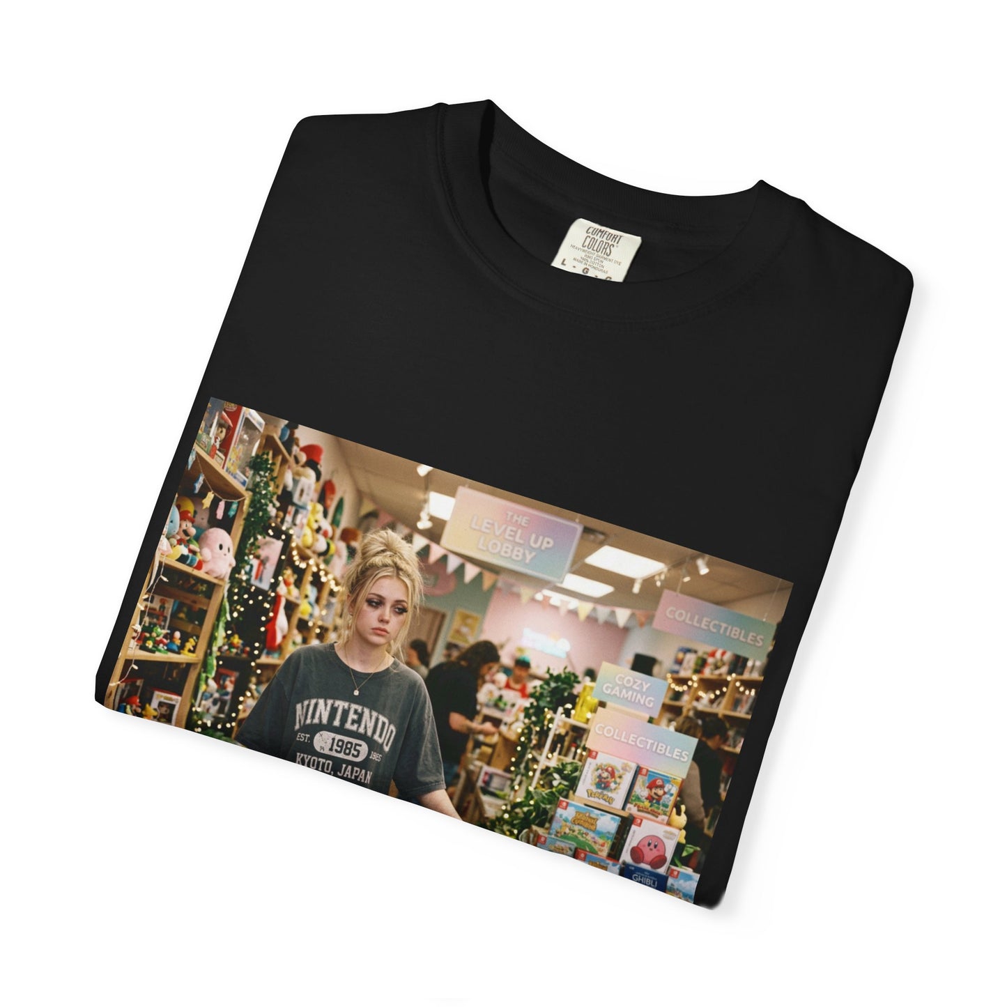 Unwell But Gaming Shirt | Gamer Girl Tee, Cozy Gaming Shirt, Video Game Lover Gift, Caffeine & Side Quests Aesthetic, Oversized Graphic Tee