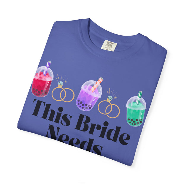 'The Bride Needs Boba' Unisex T-Shirt