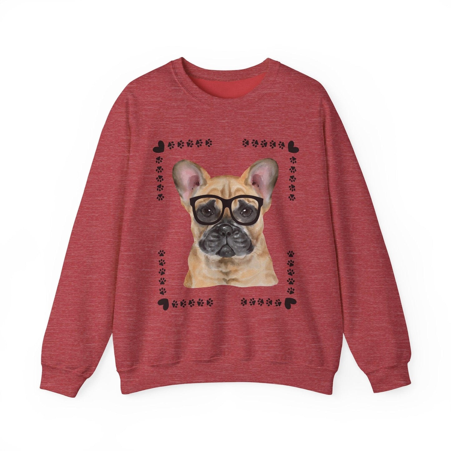 Geeky Good French Bulldog Unisex Sweatshirt