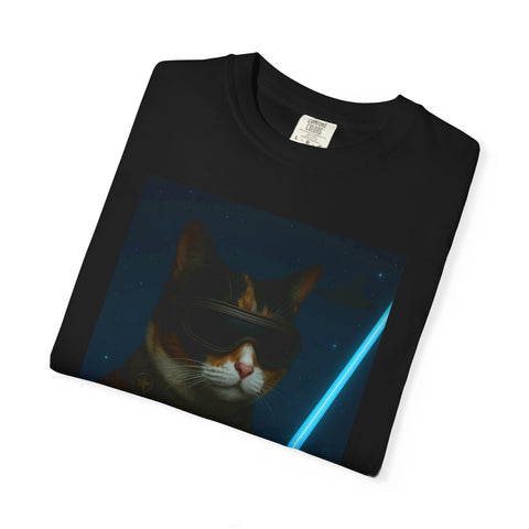 Star Paws Tricolored Cat Unisex T-Shirt