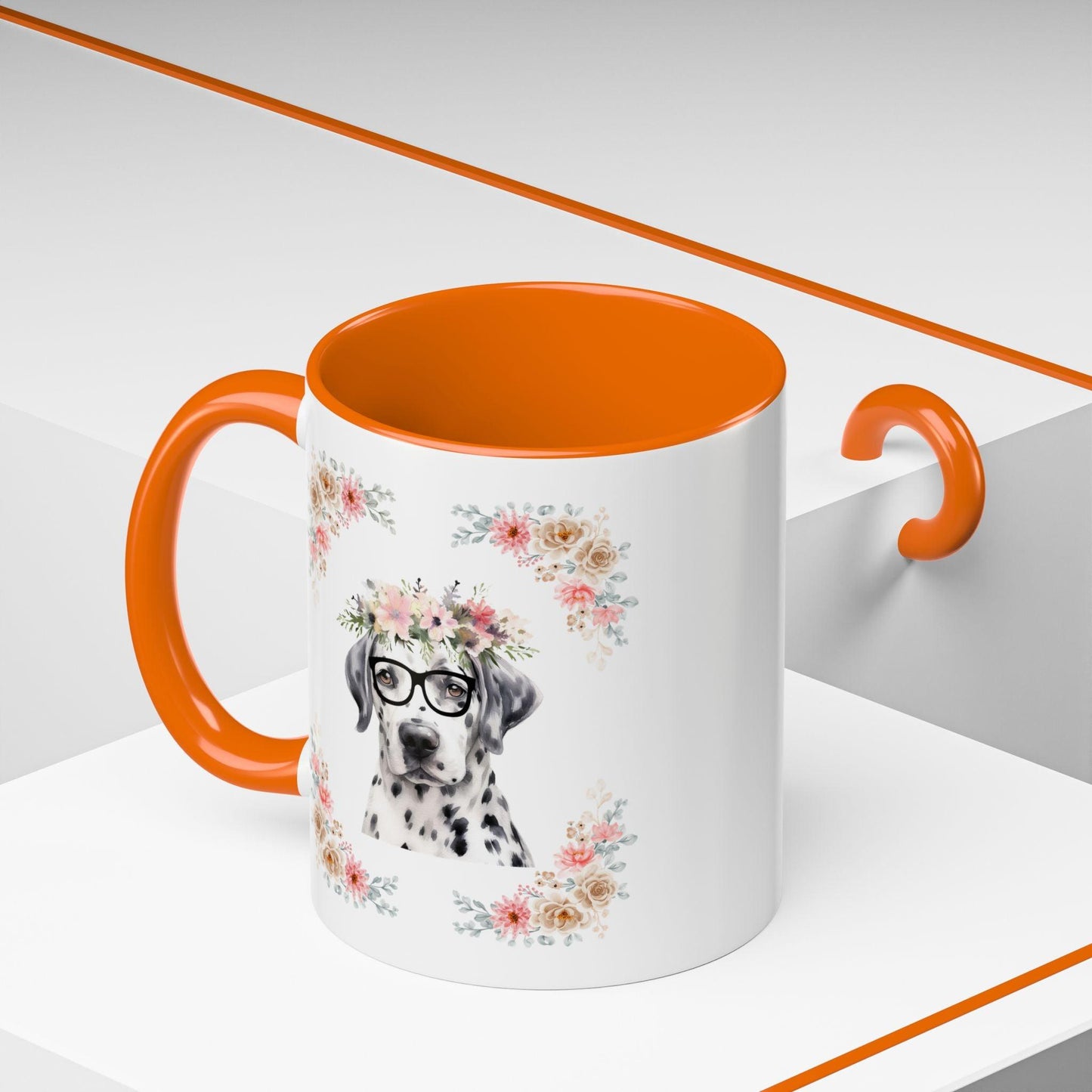 Geeky Goddess Dalmatian Accent Coffee Mug