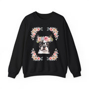 Geeky Goddess French Bulldog Unisex Crewneck Sweatshirt