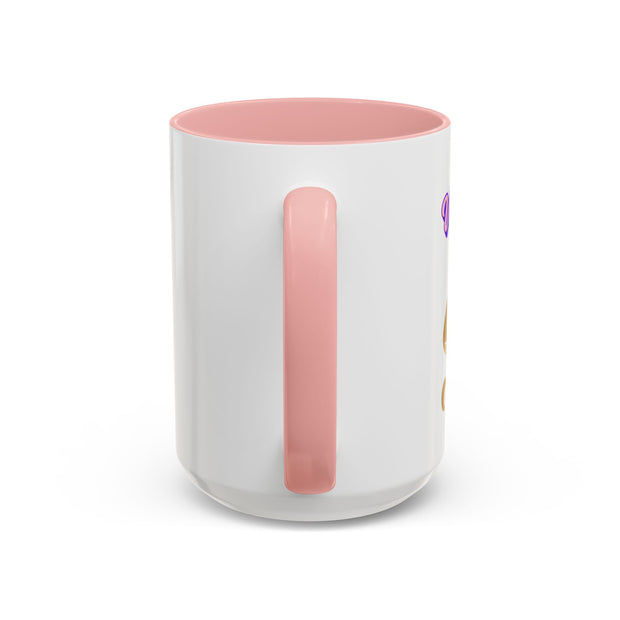 'Virgo' Zodiac Accent Coffee Mug