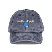 'One More Chapter' Vintage Embroidered Cap
