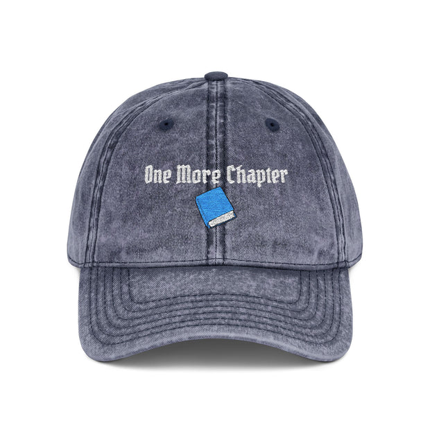 'One More Chapter' Vintage Embroidered Cap