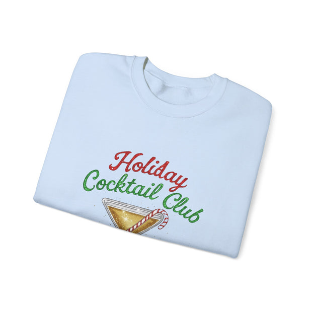 Holiday Cocktail Club Sweatshirt | Lets Get Jolly Christmas Sweatshirt